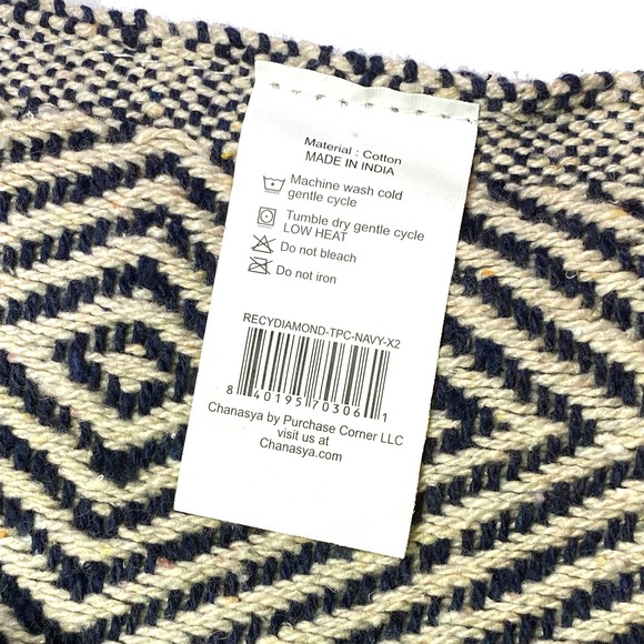 Blanket Throw Taupe 50x70 Woven Chevron Geometric Tassels  NWT! Chanasya Woven Throw Blanket